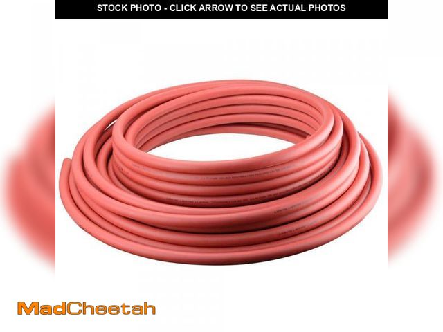 Lot 74-12463463 - Apollo 1/2 in. x 100 ft. Red PEX-A Expansion Pipe in Solid - UNUSED