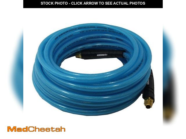 Lot 74-13002096 - Husky 1/4 in. x 100 ft. Polyurethane Air Hose - UNUSED