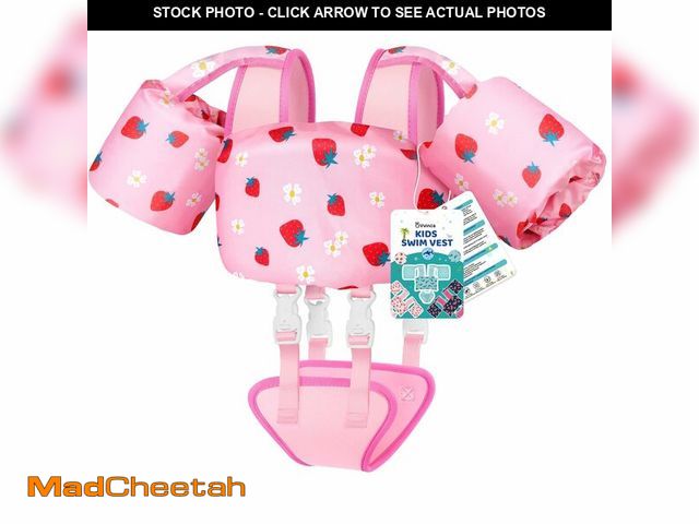 Lot 74-14273960 - Vvinca Toddler Swim Vest for Kids 13-30 lbs, Toddlers Pool Floaties Jacket for Boys Girls, Puddle Ki...