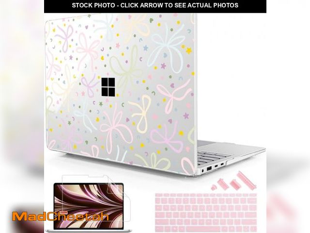 Lot 74-12328516 - Lepeoac Case for Microsoft Surface Laptop 13.8 inch, 2024 Windows 11 Copilot+ PC, 7th Edition Touchs...