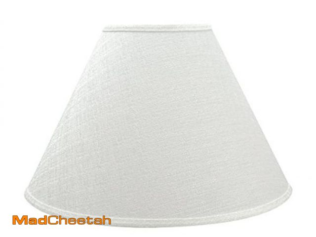 Lot 74-12136756 - Aspen Creative 32773 Transitional Hardback Empire Shaped Construction Off White, 18" Wide (7" x 18" ...