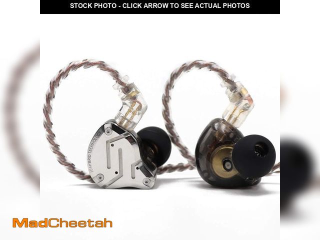 Lot 74-12309446 - Linsoul KZ ZS10 Pro, 4BA+1DD 5 Driver in Ear Monitor, HiFi Wired Earbuds, Gaming Earbuds, Hybrid IEM...