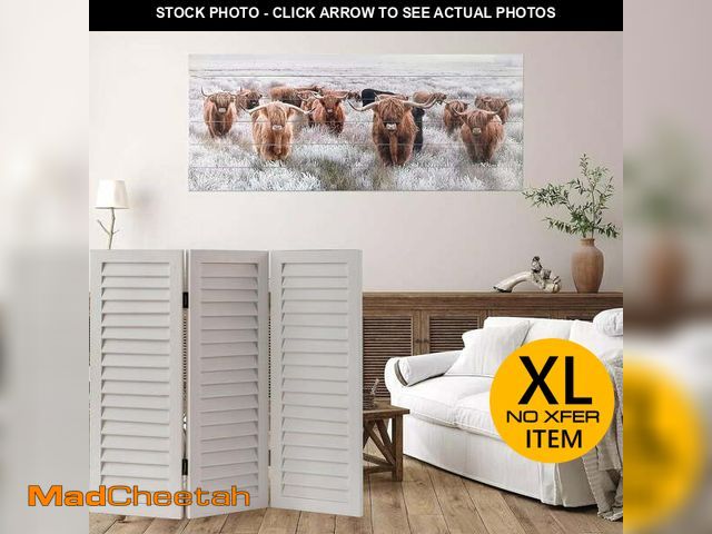 Lot 74-13779633 - SOFE Wood Short Room Divider 3 Panel, 2.6 Ft Tall Shutters Folding Divider for Room Separation, Whit...