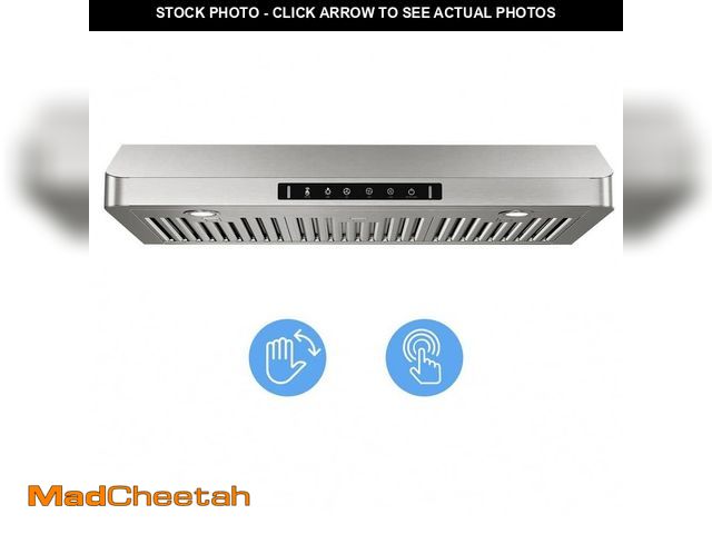 Lot 74-13692585 - VIKIO 36 in. 900CFM Ducted Under Cabinet Range Hood in Stainless Steel with 3-Way Venting Removable ...