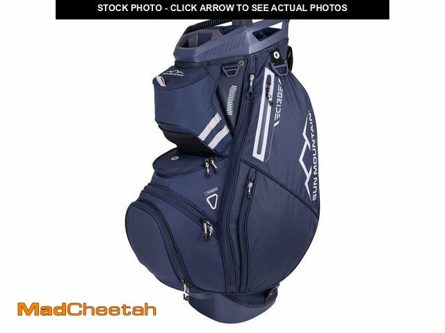 Lot 74-13791473 - Sun Mountain Men's C130 Lightweight Cart Golf Bag 14-Way Top - 11 Pockets, Smart Dual Strap System, ...