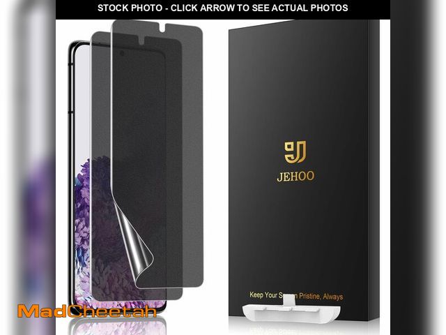 Lot 74-14210025 - JEHOO [2 Pack] Anti Glare Matte Privacy TPU Screen Protector for Samsung Galaxy S20 (Not Glass), Fin...