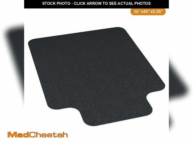 Lot 74-12782875 - GPED Office Chair Mat for Carpet, 36" x 48" Carpet Protector Mat, Sturdy Carpet Chair Mat with Studs...