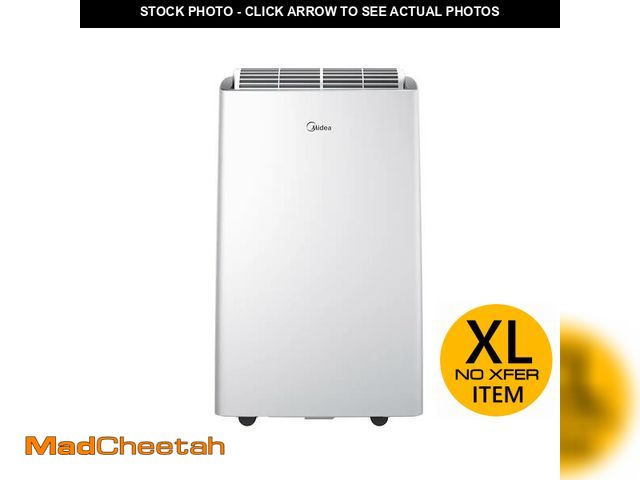 Lot 74-12667823 - Midea DUO 12,000 BTU Portable Air Conditioner with Heat and SACC Smart Inverter - USED