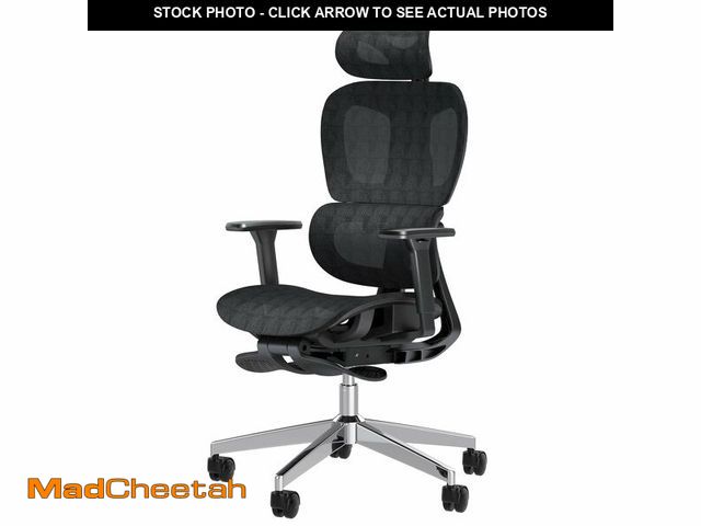 Lot 74-12693001 - PatioMage Ergonomic Office Chair, Big and Tall Desk Chair with Adjustable Lumbar Support &amp; Seat ...