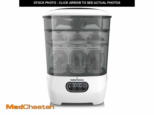 Lot 74-12433110 - Baby Brezza Bottle Sterilizer and Dryer Advanced Ã¢â¬â 33% Faster - Largest Capacity Steam Saniti...