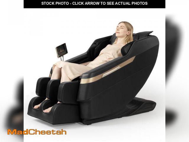 Lot 74-12363609 - Real Relax Full Body Massage Chair, Zero Gravity Shiatsu Massage Recliner Chair with Lower Back and ...