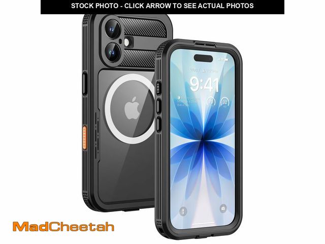 Lot 74-13951605 - Lanhiem Magnetic for iPhone 17 Case, IP68 Waterproof Dustproof Case, [Compatible with Magsafe] [Buil...