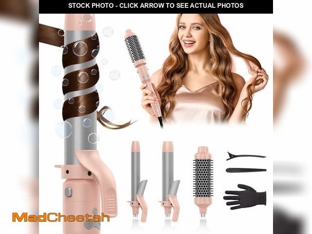 Lot 74-14271912 - Rotating Curling Iron Set, Automatic Curling Wand for Long Hair, Easy to Use Hair Curler Get Effortl...