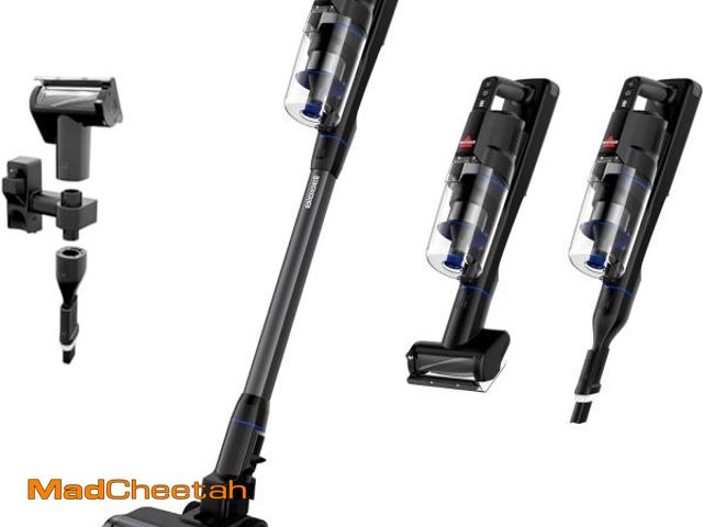 Lot 74-12192344 - Bissell PowerClean FurGuard 280W Self-Standing Cordless Vacuum w/Self-Cleaning Brush Roll, Strong Su...