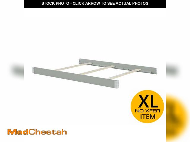 Lot 74-14608564 - Oxford Essential Full Bed Conversion Kit Gray - UNUSED