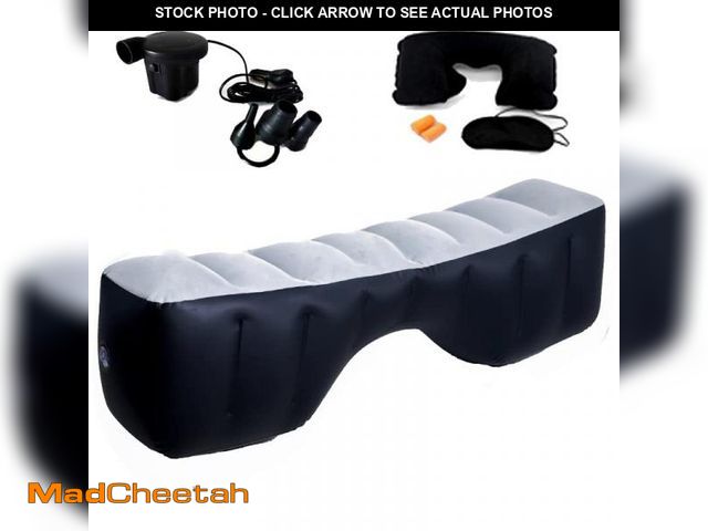 Lot 74-12330111 - Onirii Inflatable Car Air Travel Mattress Back Seat Bed with Air Pump,51.2"Ãâ10.6"Ãâ14.6" Port...