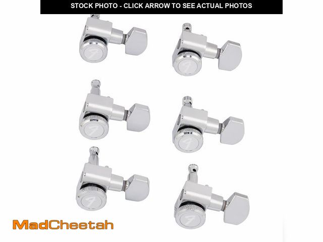 Lot 74-14380356 - Fender Locking Tuners for Right-Handed Electric Guitar, Stratocaster and Telecaster Guitar Tuners, P...