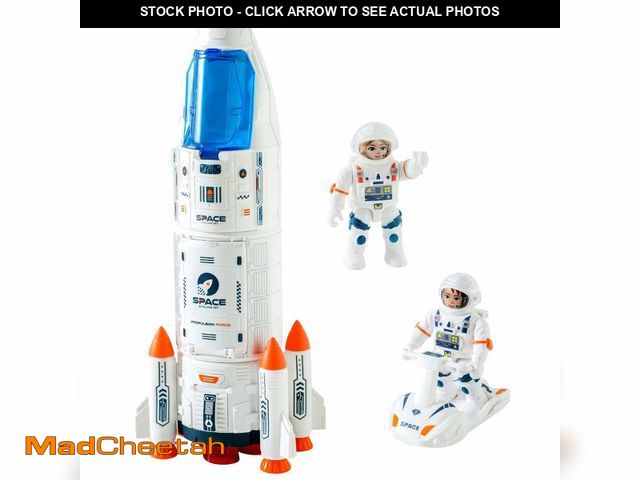 Lot 74-14154724 - Wbzle Rocket Ship, Space Shuttle Astronaut &amp; Space Adventure Toys,Science Educational Rocket Toy...