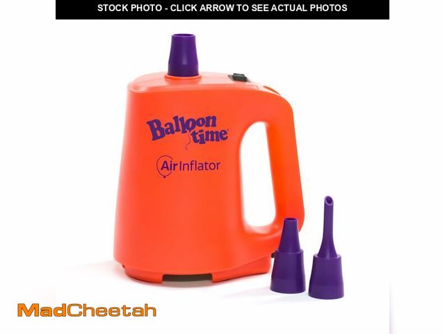 Lot 74-12886183 - Balloon Time Electric Air Inflator and Deflator - Powerful Portable Electric Air Pump for Balloons, ...