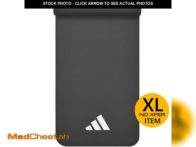Lot 74-14348477 - adidas Fitness Mat Gray ,7mm - UNUSED