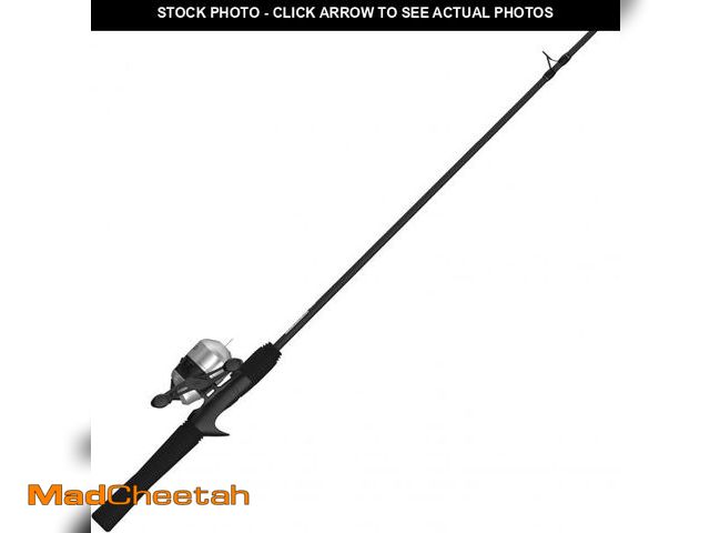 Lot 74-12138161 - (REEL IS BROKEN) Zebco 33 Micro Spincast Reel and Fishing Rod Combo, 5-Foot 2-Piece Rod with Durable...