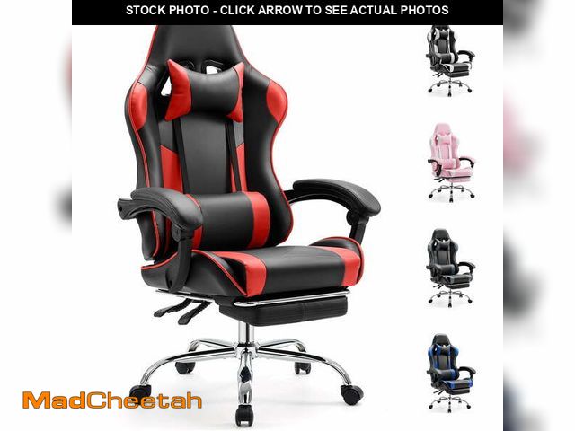 Lot 74-12890704 - EDX Ergonomic Gaming Chair High Back Office Chair with Lumbar Support and Adjustable Armrests Swivel...