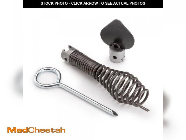 Lot 74-12411243 - RIDGID T-240 3 Piece Drain Cleaning / Sewer Machine Cable Attachment Set Includes T-202 Bulb Auger, ...