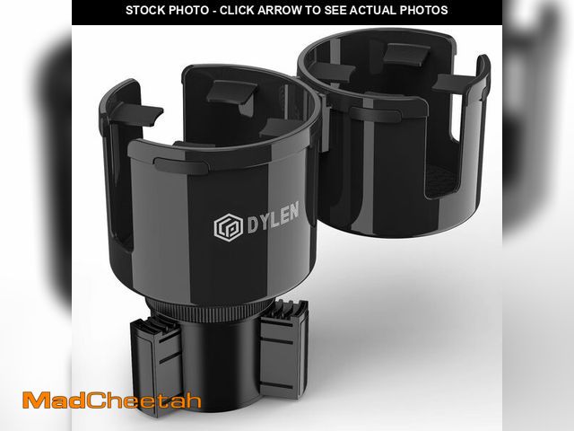 Lot 74-14333425 - DYLEN Car Cup Holder Expander, 2 in 1 Cup Holder Adapter Extender for Car with Expandable Insert, Fi...