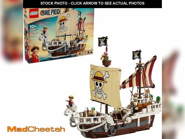 Lot 74-14586773 - Lego ONE Piece The Going Merry Pirate Ship Building Blocks - Pretend Play Adventure Toy for Boys &am...