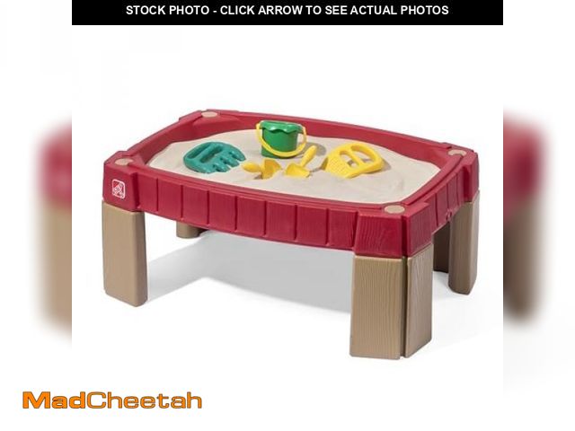 Lot 74-12138757 - Step2 Naturally Playful Sand Table, Kids Sand Activity Sensory Table, 5 Piece Accessory Kit, Toddler...