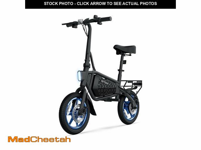 Lot 74-12692992 - Jetson Bolt X Electric Bike, Foot Pegs, Easy-Folding, Built-in Carrying Handle, Rear Cargo Rack, Twi...