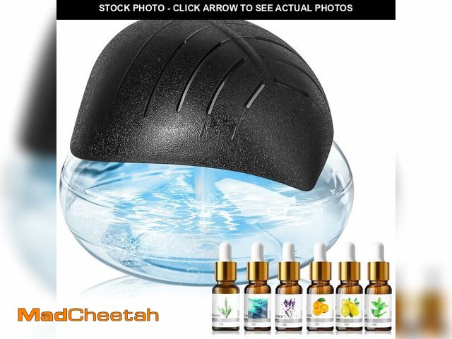 Lot 74-13631699 - Water Air Purifier for Home with Essential Oil Diffuser &amp; Humidifier, Rainbow Air Washer with LE...