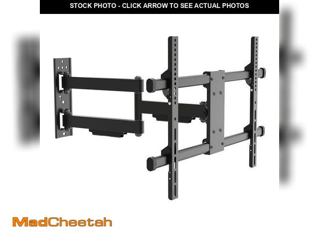 Lot 74-12745587 - Commercial Electric Indoor/Outdoor Full Motion TV Wall Mount for 42 in. - 90 in. TVs - UNUSED