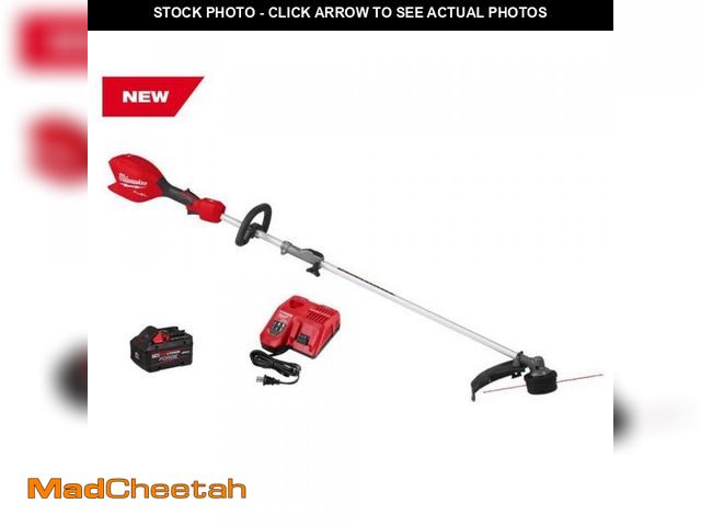 Lot 74-12064172 - (MISSING GUARD) Milwaukee M18 FUEL 18V 16 in. Brushless Cordless Battery Powered String Trimmer w/QU...
