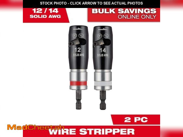 Lot 74-14392675 - Milwaukee Solid Wire Stripper Set (2-Pieces) - UNUSED
