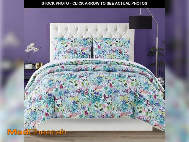 Lot 74-12098108 - Christian Siriano Dhalia Botanical Floral Comforter Sets, Full/Queen - UNUSED