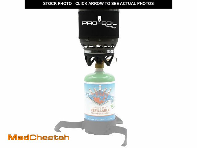 Lot 74-12700709 - Flame King Pro-Boil All-in-One Camping and Backpacking Stove Cooking System, Boils Water in 90 Secon...