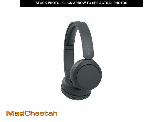 Lot 74-12886274 - Sony WH-CH520 Wireless Bluetooth Headphones with Microphone-Black - USED