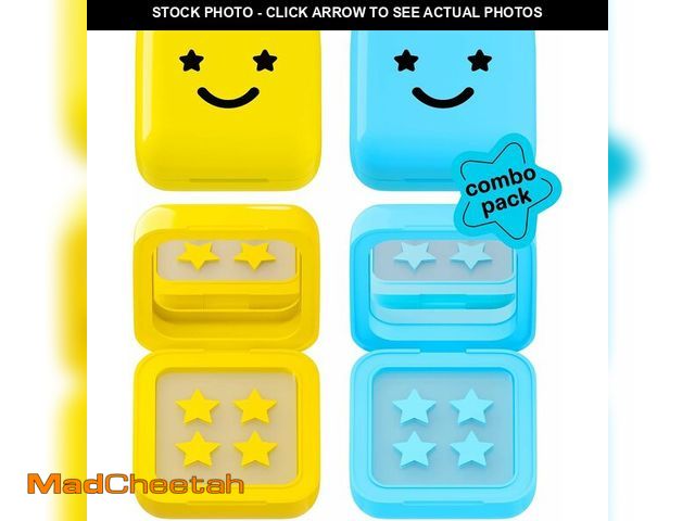 Lot 74-14364745 - Starface Hydro-StarÃ Yellow &amp; Blue Compact + Hydrocolloid Patch, 64 ct - UNUSED
