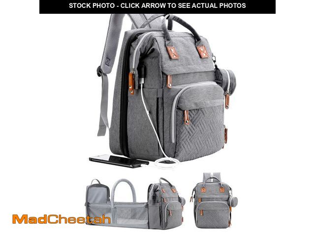 Lot 74-12454981 - ISMGN Diaper Bag Backpack with Changing Station, Large Diaper Bag, Baby Bag, Multifunctional Diaper ...