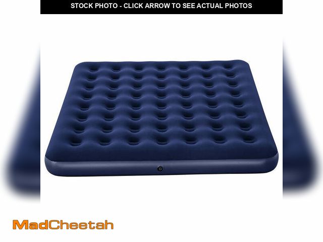 Lot 74-12687295 - Ozark Trail King 10 inch Inflatable Air Mattress, Blow up Mattress Without Pump - USED