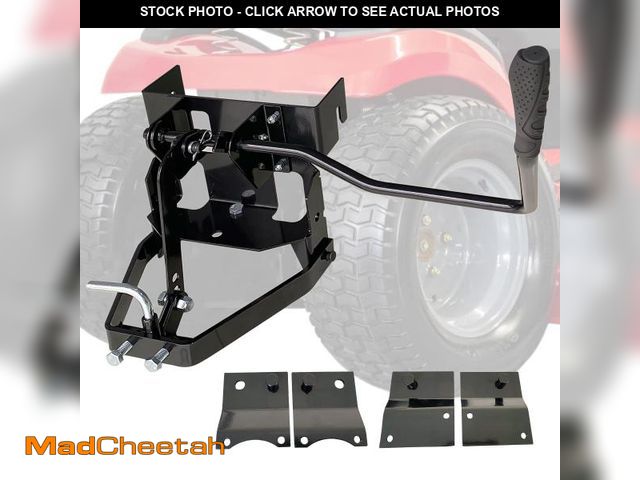 Lot 74-12140081 - C CLINK Garden Tractor Sleeve Hitch Attachment Rear Mount Compatible with Craftsman T200 T300 Series...