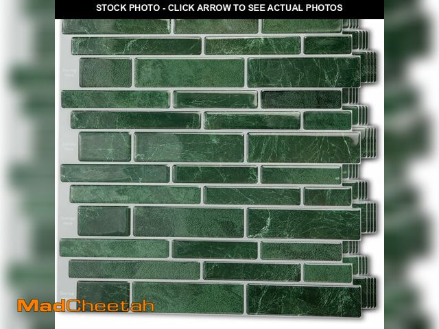 Lot 74-10822368 - Art3d Peel and Stick Backsplash Tile, Vinyl Stick On Wall Tile for Kitchen Bathroom Laundry Room, Ma...