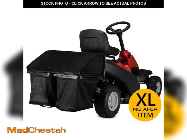 Lot 74-12804553 - *DIRTY* MTD Genuine Factory Parts Original Equipment 30 in. Double Bagger for Cub Cadet, Troy-Bilt a...