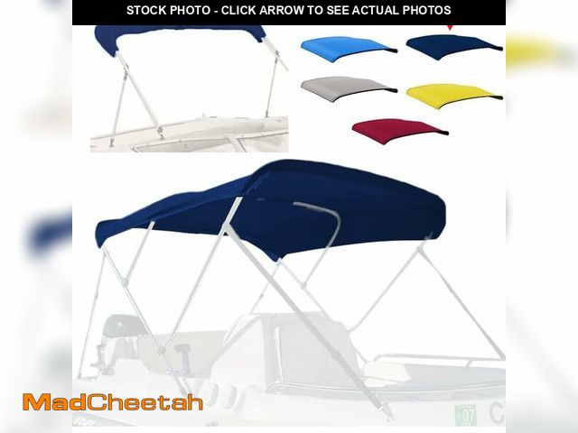 Lot 74-12716878 - Seapisode 3 Bow Fade and Crack Resistant Bimini Top Replacement CoverÃ¯Â¼Å600D Marine Grade Polyest...
