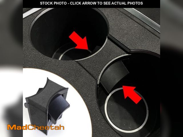 Lot 74-11558997 - Wocch Water Cup Slot Slip Limit Clip for 2021 2022 2023 Tesla Model 3 / Y ABS Turn Fur Car Cup Holde...