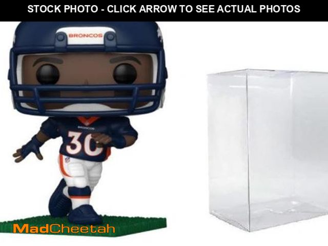 Lot 74-12121855 - Terrell Davis (Denver Broncos) NFL Funko Pop! Legends Vinyl Figure #262, with Protector Case - UNUSE...