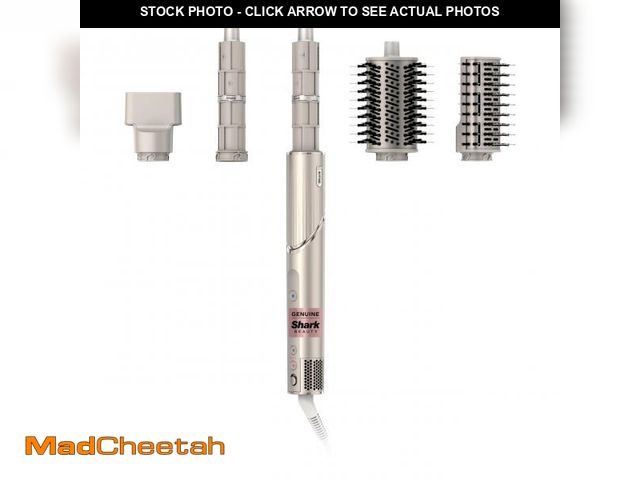 Lot 74-12312757 - Shark HD430REF () FlexStyle Air Styling &amp; Drying System, Powerful Hair Dryer Brush &amp; Multi-S...