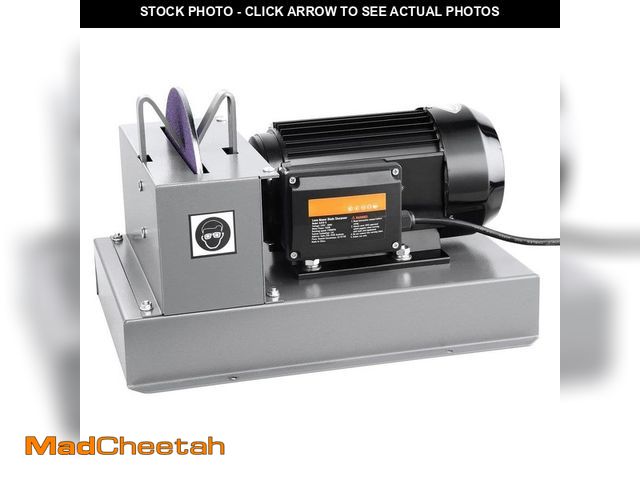 Lot 74-12586395 - SKYSHALO Lawn Mower Blade Sharpener, 1HP 750W Lawnmower Blade Grinder with 9-in. Ceramic Grinding Wh...