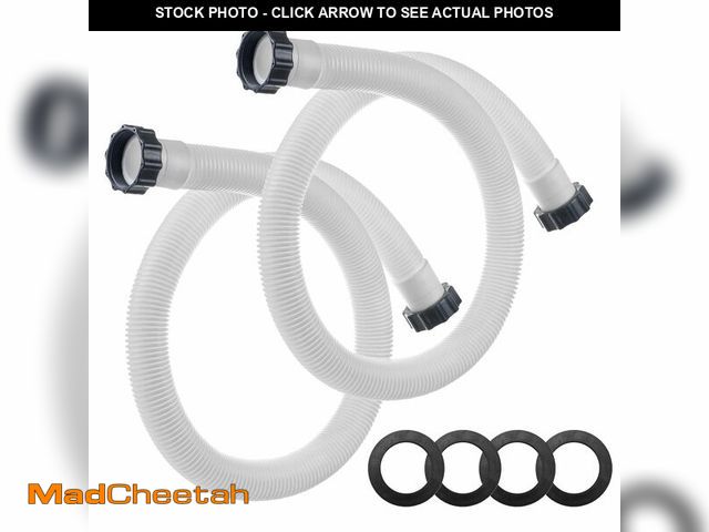 Lot 74-12449281 - 1.5" Pool Hose for Intex Filter Pump - 29060E Pool Hoses for Above Ground Pools, 1.5 Inch Pool Filte...